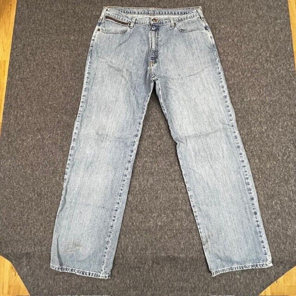 Polo Ralph Lauren Jeans Mens 34x32 (Actual 33x32.5) Blue Montauk Straight Denim